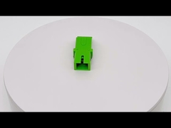 Push In Type Flangeless SC Simplex Adapter With Inner Shutter