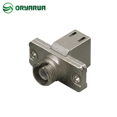 Metal Body Hybrid Flange LC To FC Adapter Simplex Single Mode